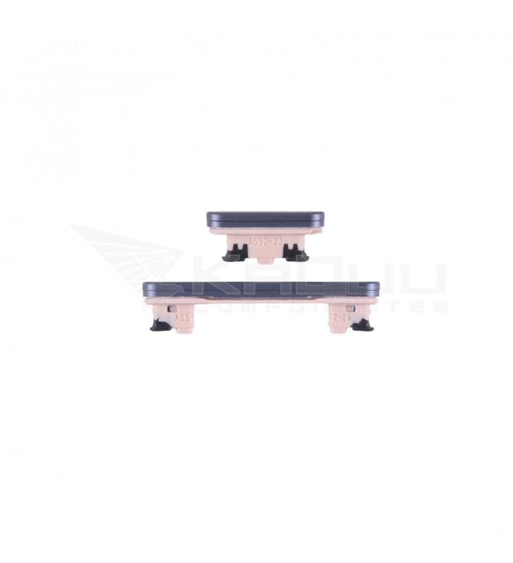 Set Botón Encendido Volumen para Samsung Galaxy A55 5G A556B Negro