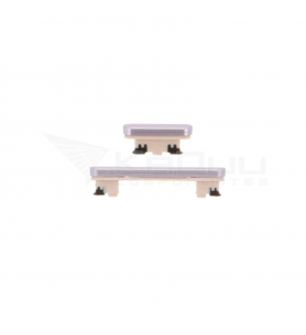 Set Botón Encendido Volumen para Samsung Galaxy A55 5G A556B Púrpura
