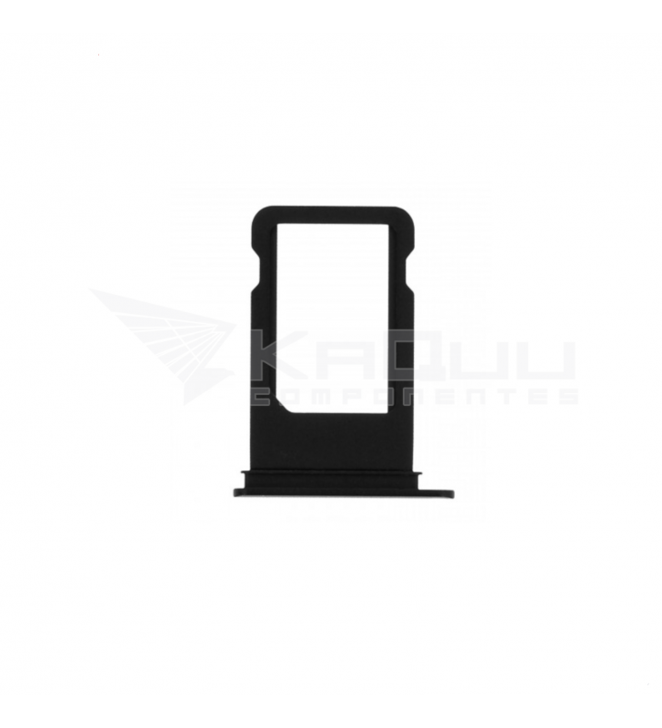 Soporte Bandeja Sim para Iphone 7 A1660 / Iphone 7 Plus A1661 Negro Mate