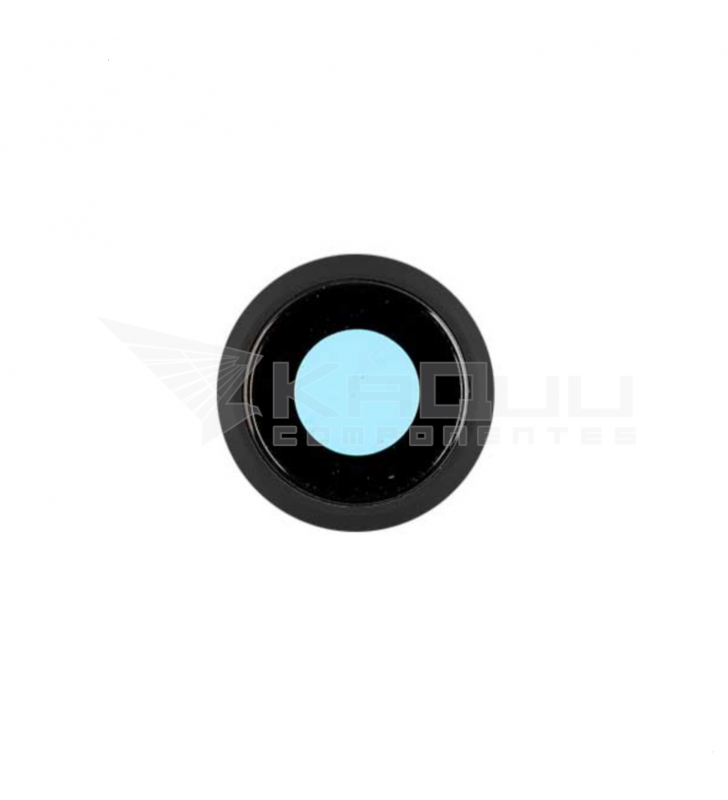 Embellecedor Cristal Cámara Lente para Iphone 8 A1863 A1905 Negro