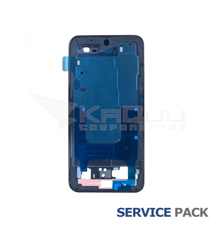Chasis Marco Intermedio Samsung Galaxy S23 S911B Negro GH96-15624A Service Pack