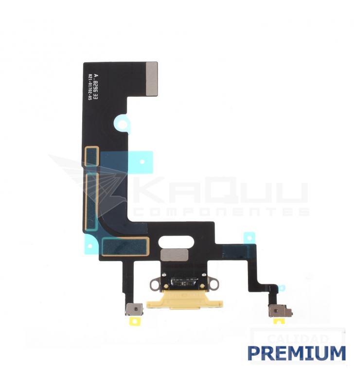Flex Conector De Carga para Iphone Xr A1984 A2105 Amarillo Premium