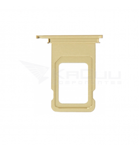 Soporte Bandeja Sim Dual para Iphone Xr A1984, A2105 A2106 A2108 Dorado Gold