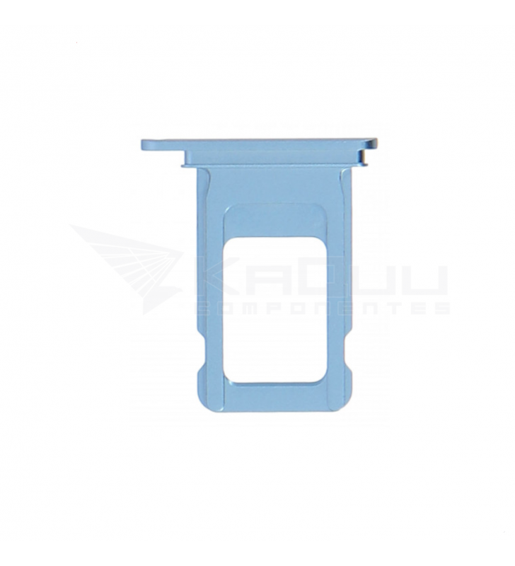 Soporte Bandeja Sim Dual para Iphone Xr A1984, A2105 A2106 A2108 Azul Blue