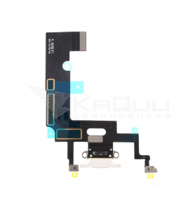 Flex Conector Carga para Iphone Xr A1984 A2105 A2106 Blanco