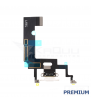 Flex Conector Carga para Iphone Xr A1984 A2105 Blanco Premium