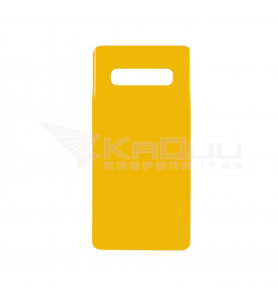 Tapa Bateria Back Cover para Galaxy S10 G973 Amarillo Amarilla Yellow
