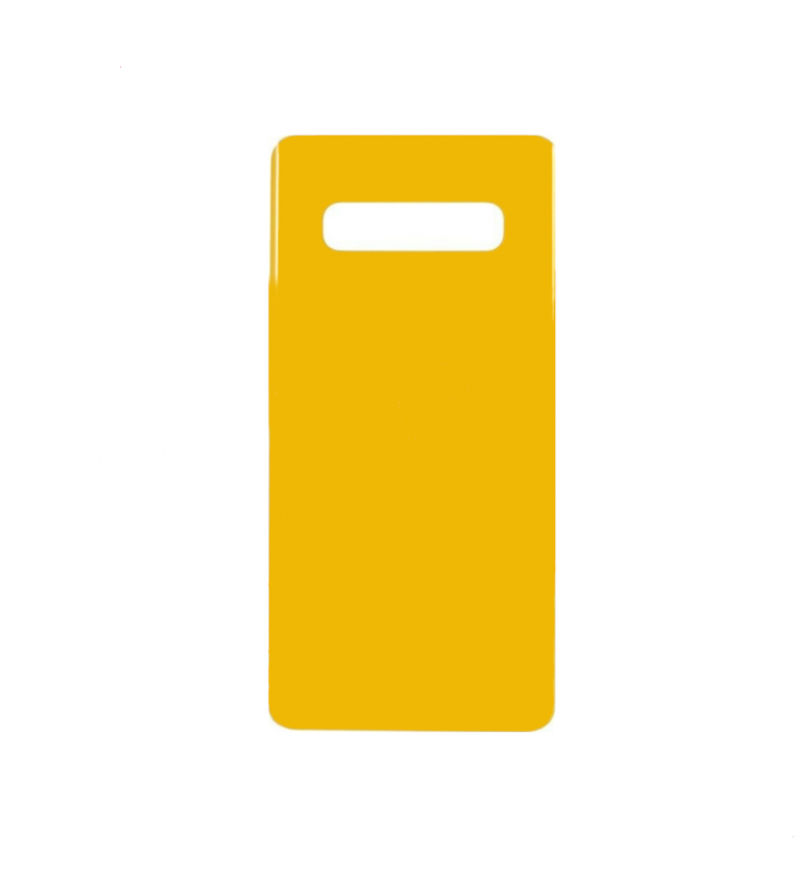 Tapa Bateria Back Cover para Galaxy S10 G973 Amarillo Amarilla Yellow