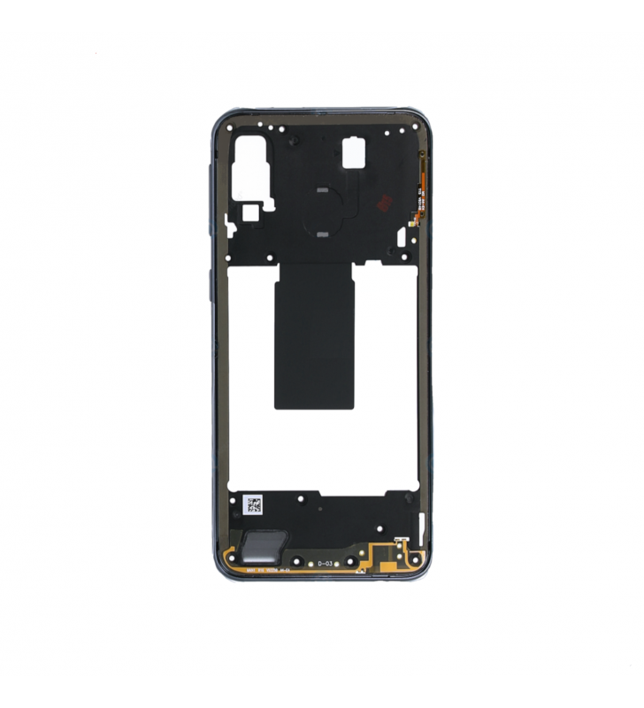 Carcasa Central o Marco para Samsung Galaxy A40 A405F Negro Usado