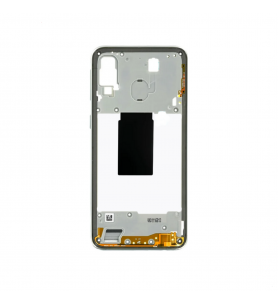 Carcasa Central o Marco para Samsung Galaxy A40 A405F Blanco Usado