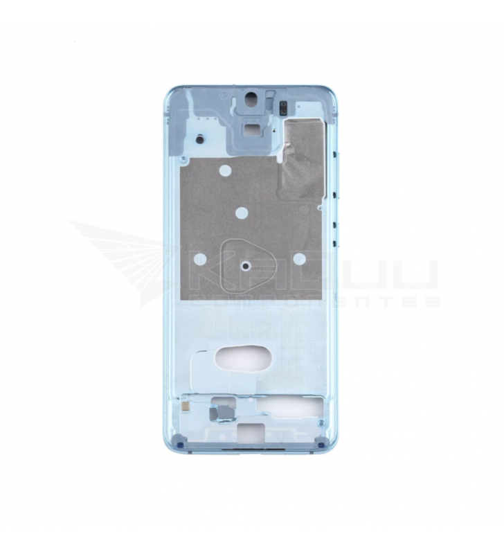 Carcasa Central Marco Intermedio Samsung Galaxy S20 G980 Azul Usado