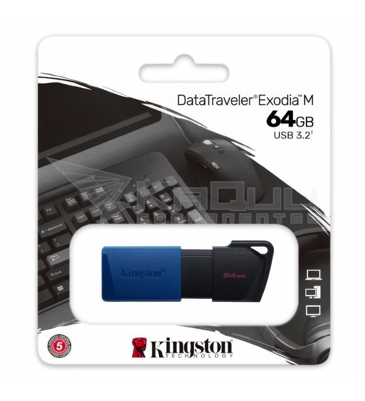 Pendrive Kingston DataTraveler Exodia M 64GB USB 3.2