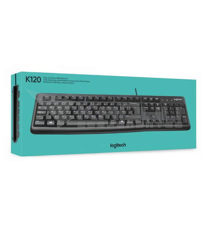 Teclado Logitech K120 Negro