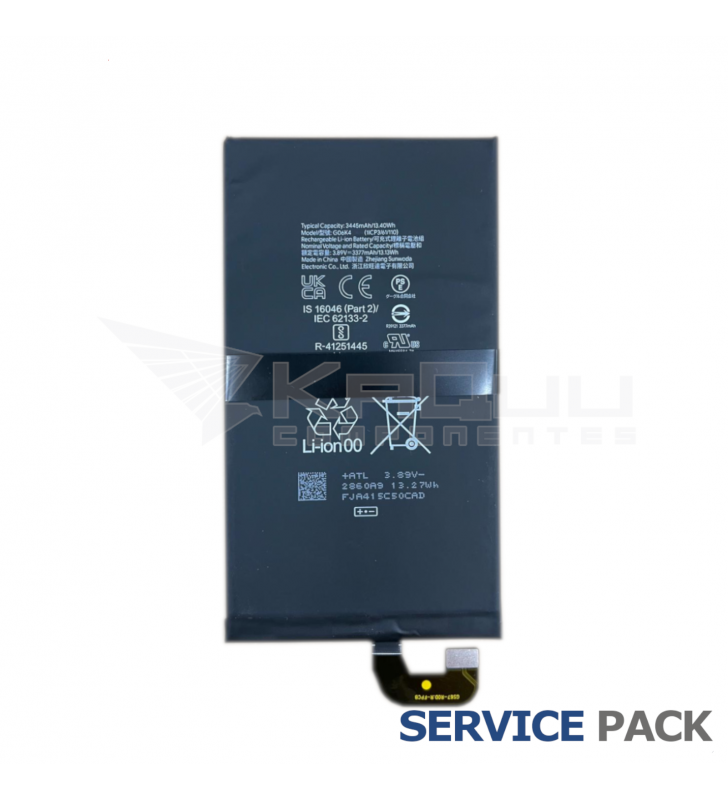 Batería Principal 3445mAh Google Pixel 9 Pro Fold GGH2X G949-00919-00 Service Pack