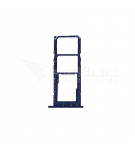 Bandeja Sim Dual para Samsung Galaxy A03 A035 Azul