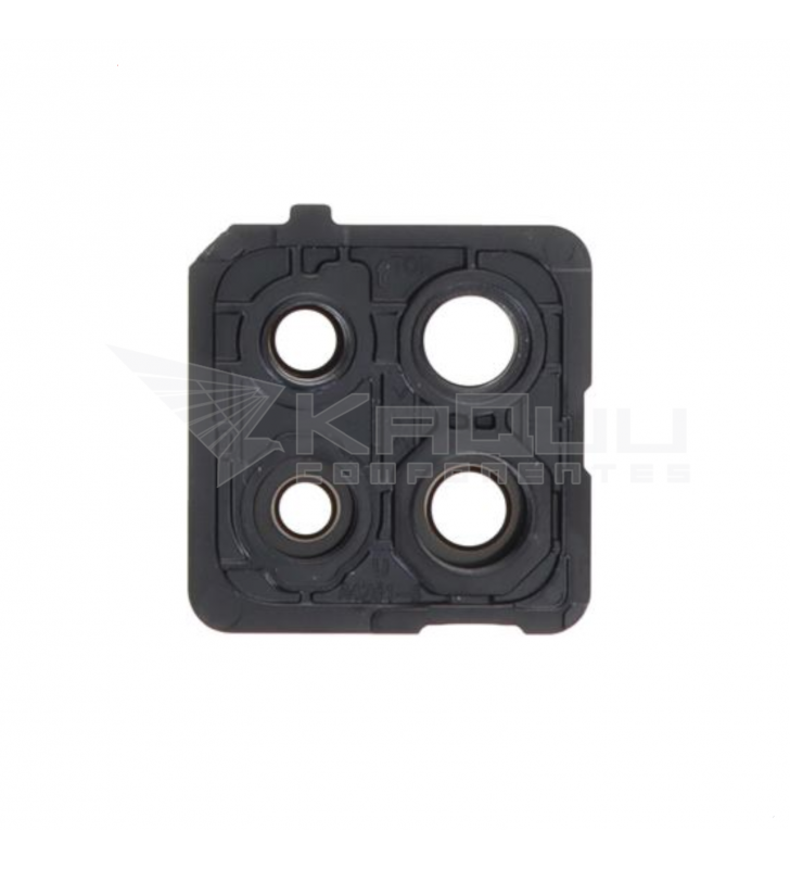 Embellecedor Cristal Cámara Lente para Samsung Galaxy A42 5G A426B Blanco