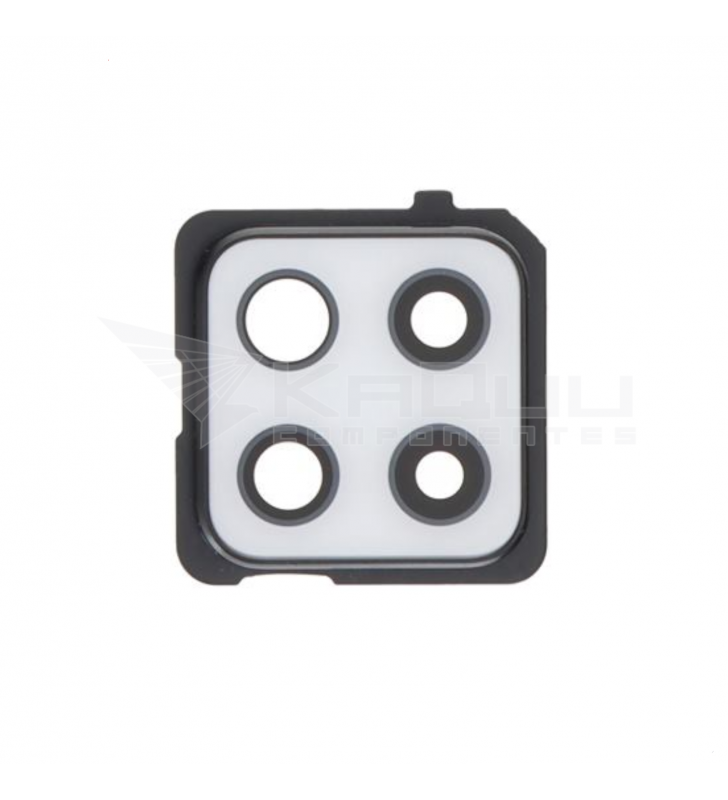 Embellecedor Cristal Cámara Lente para Samsung Galaxy A42 5G A426B Blanco