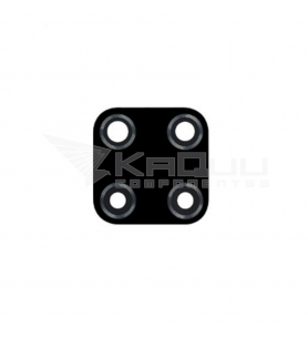 Cristal Cámara Lente Negro para Oppo Realme C21Y RMX3261