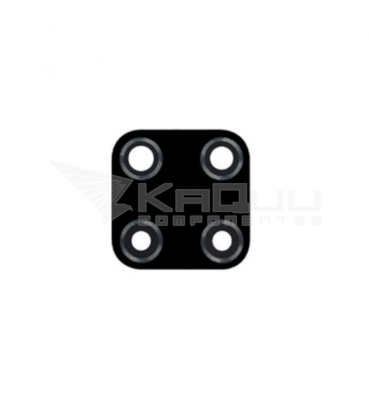 Cristal Cámara Lente Negro para Oppo Realme C21Y RMX3261