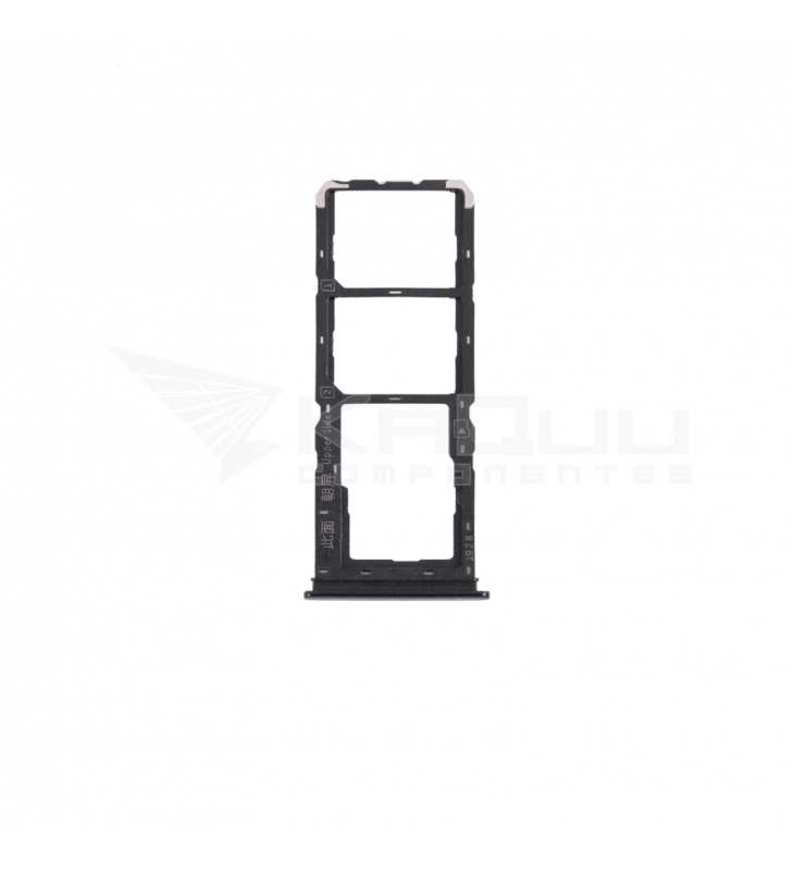 Soporte Bandeja Dual Sim para Vivo Y33S RMX2155 Plata