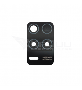 Cristal Cámara Lente Negro para Xiaomi Oppo Realme Narzo 30 5G RMX3242