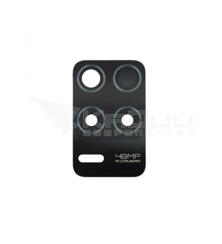 Cristal Cámara Lente Negro para Xiaomi Oppo Realme Narzo 30 5G RMX3242