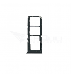Soporte Bandeja Dual Sim para Realme C35 RMX3511 Negro