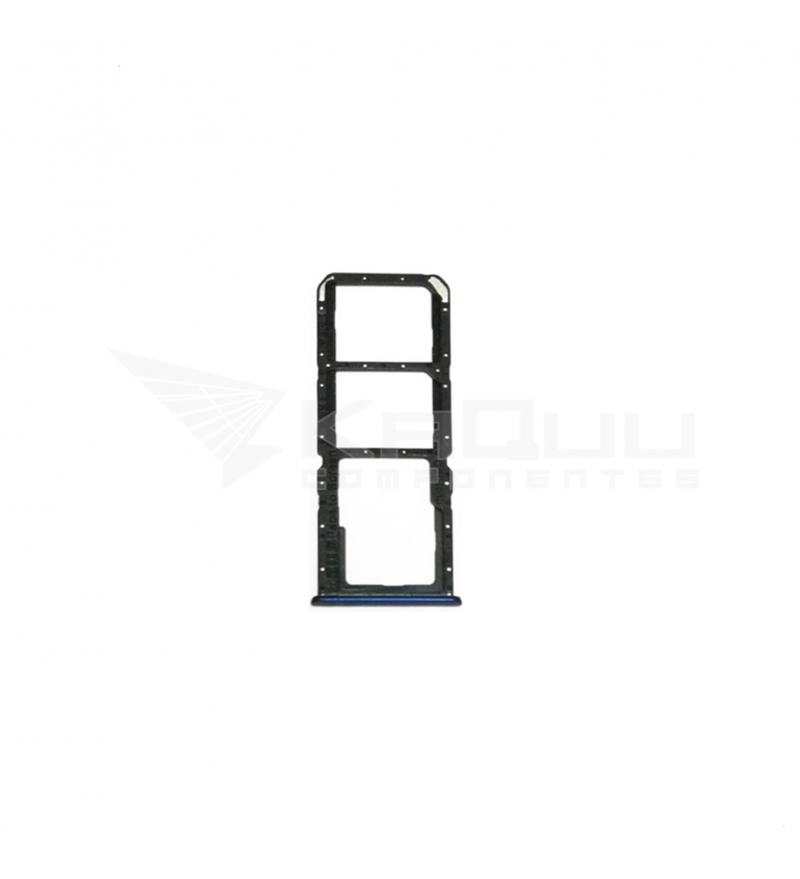 Soporte Bandeja Dual Sim para Realme 6i RMX2040 Azul
