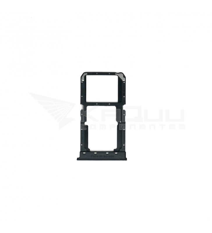 Soporte Bandeja Dual Sim para Realme 9 Pro RMX3471 Negro