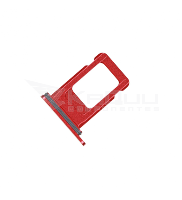 Soporte Bandeja Sim para Iphone 11 A2111 Rojo Red