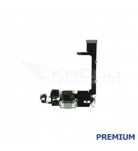 Flex Conector Carga para Iphone 11 Pro A2160 Blanco Premium