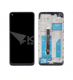 Pantalla Lcd para Motorola Moto G8 XT2045 Marco Negro