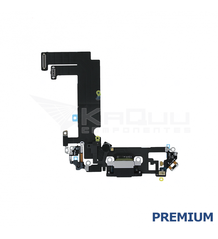 Flex Conector Carga para Iphone 12 Mini A2176 A2398 Negro Premium