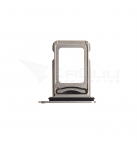 Soporte Bandeja Dual Sim para Iphone 12 Pro A2341, Iphone 12 Pro Max A2342 Plata