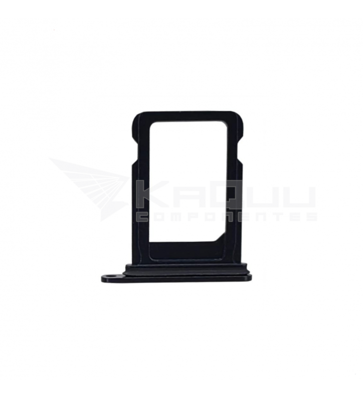 Soporte Bandeja Single Sim para iPhone 13 Mini A2481 A2626 Negro
