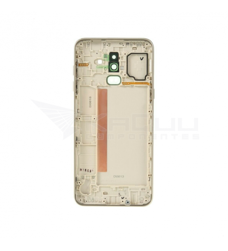 Tapa Batería Back Cover para Samsung Galaxy J8 Plus J810F Dorada