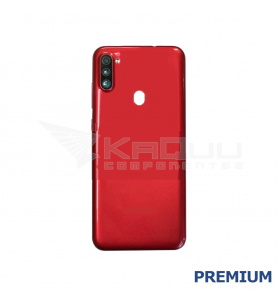 Tapa Batería Back Cover para Samsung Galaxy A11 A115F Rojo Premium