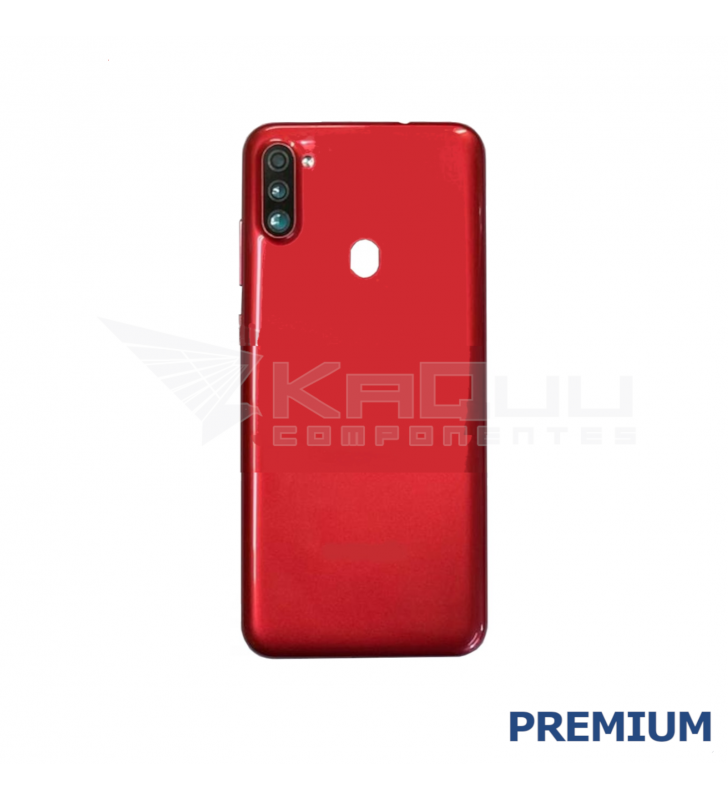Tapa Batería Back Cover para Samsung Galaxy A11 A115F Rojo Premium