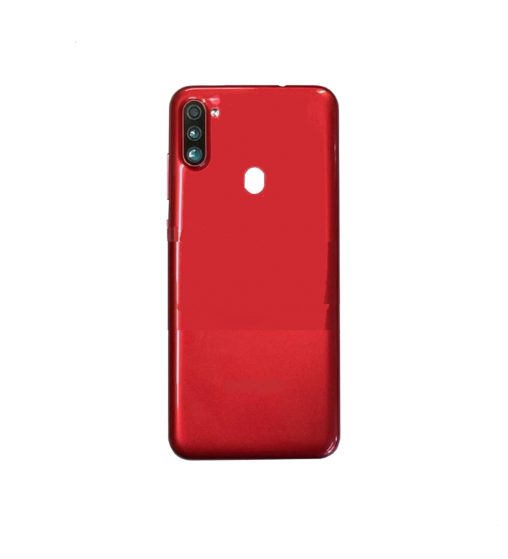 Tapa Batería Back Cover para Samsung Galaxy A11 A115F Rojo Premium