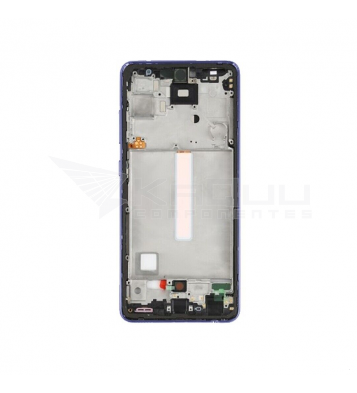 Chasis Marco Lcd Samsung Galaxy A52s 5G A528B Púrpura Usado