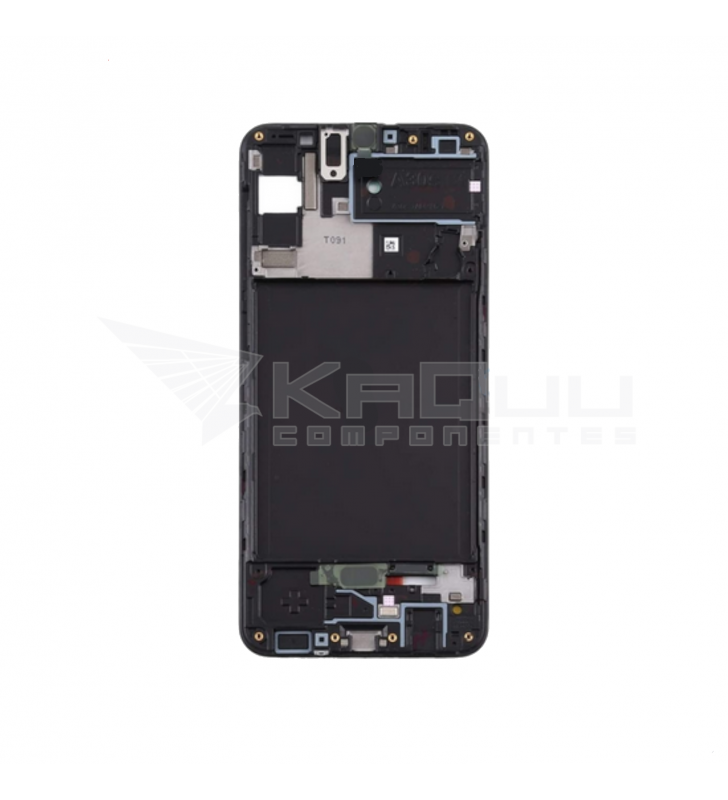 Chasis Marco Lcd Samsung Galaxy A30S A307F Negro Reacondicionado
