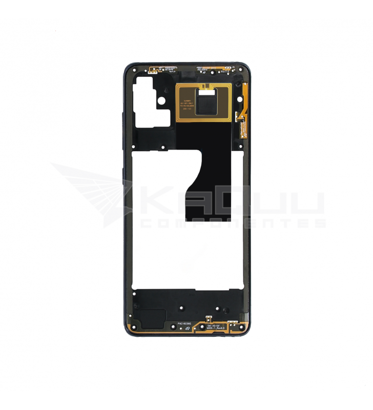 Carcasa Central o Marco Intermedio para Samsung Galaxy A51 A515F Prism Crush Negro Reacondicionado