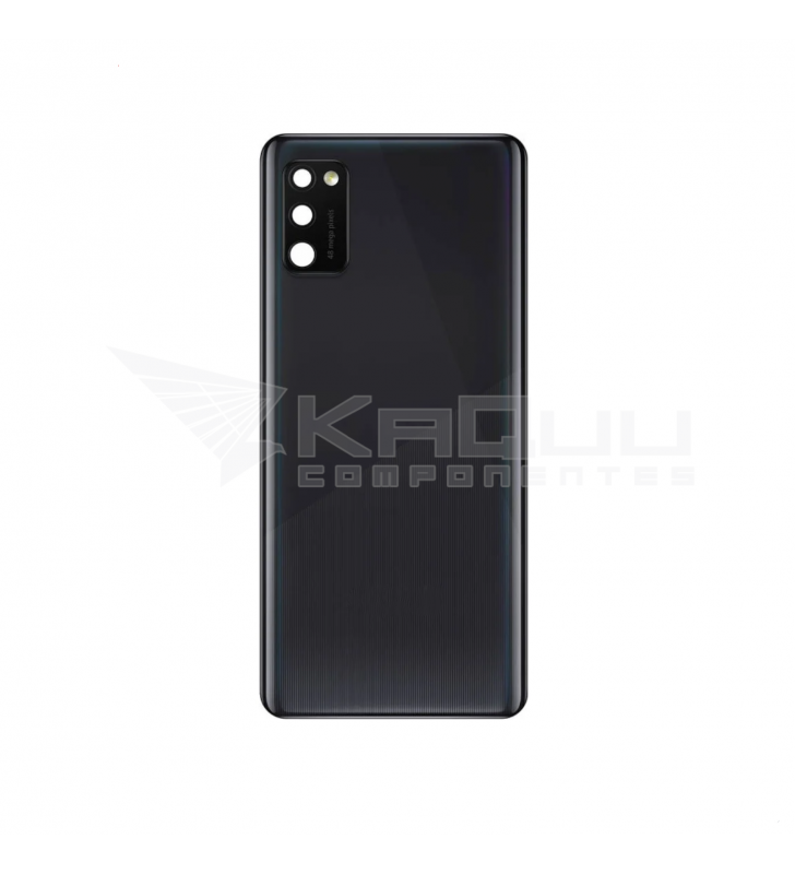 Tapa Trasera con Lente para Samsung Galaxy A41 A415F, A41 5G A426B Negro