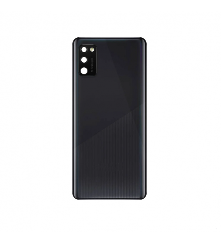 Tapa Trasera con Lente para Samsung Galaxy A41 A415F, A41 5G A426B Negro