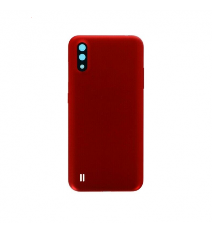Tapa Batería Back Cover para Samsung Galaxy A01 A015F Roja
