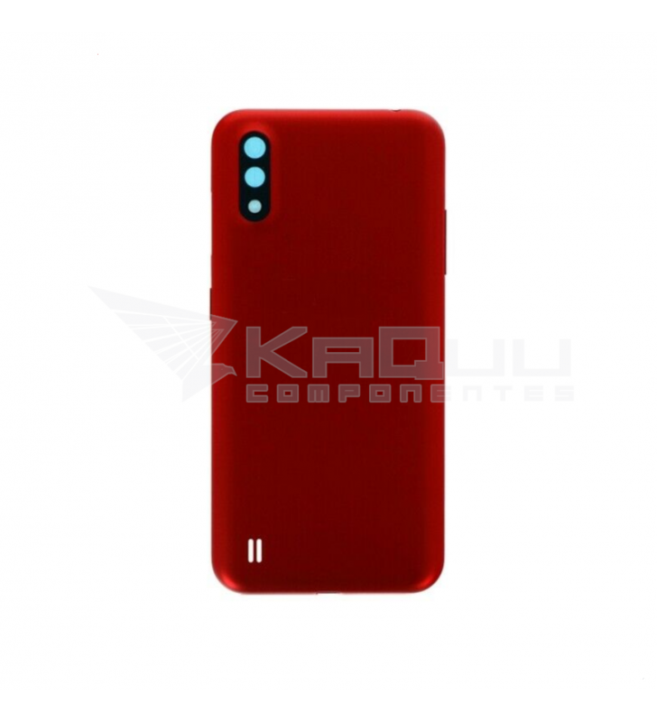 Tapa Batería Back Cover para Samsung Galaxy A01 A015F Roja