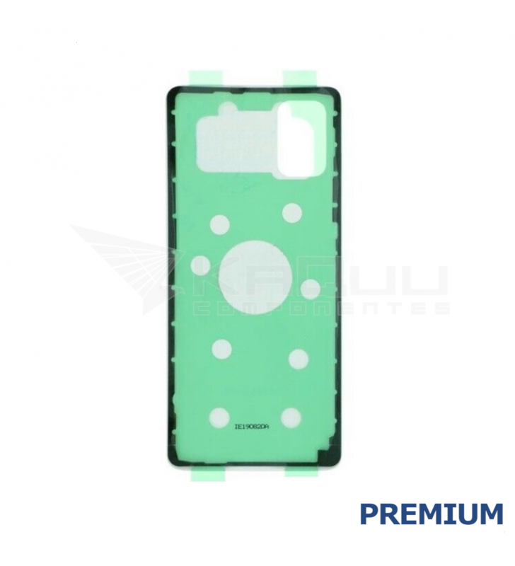 Tapa Bateria Back Cover para Samsung Galaxy M51 M515F Negro Premium