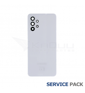 Tapa Bateria Back Cover para Samsung Galaxy A32 4G A325F Blanco GH82-25545B Service Pack Reacondicionado