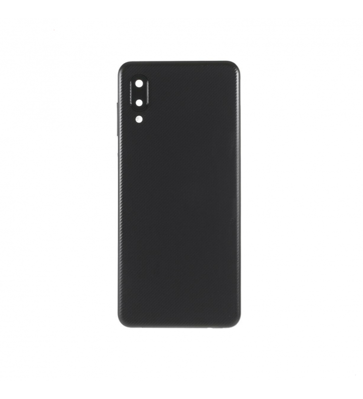 Tapa Bateria Back Cover para Samsung Galaxy A02 A022F Negro Premium