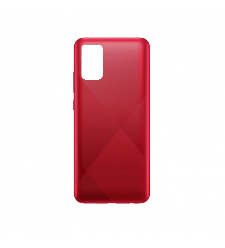Tapa Bateria Back Cover para Samsung Galaxy A02S A025F Roja